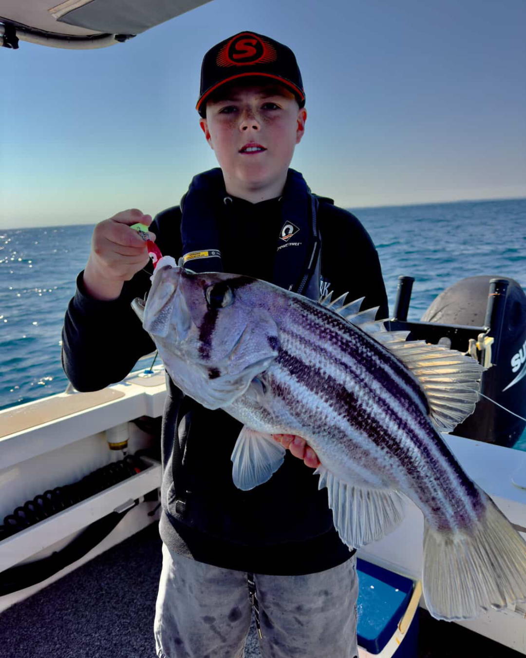 @reeve1789 with a strikingly marked WA Dhu fish
