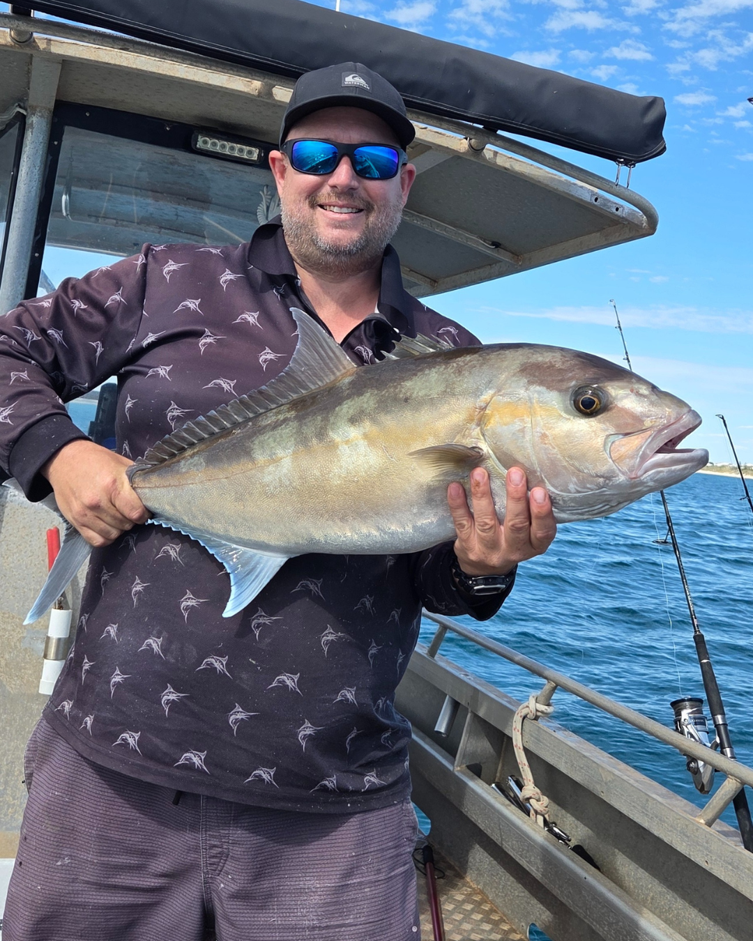 Aaron with a fun sized Sambo