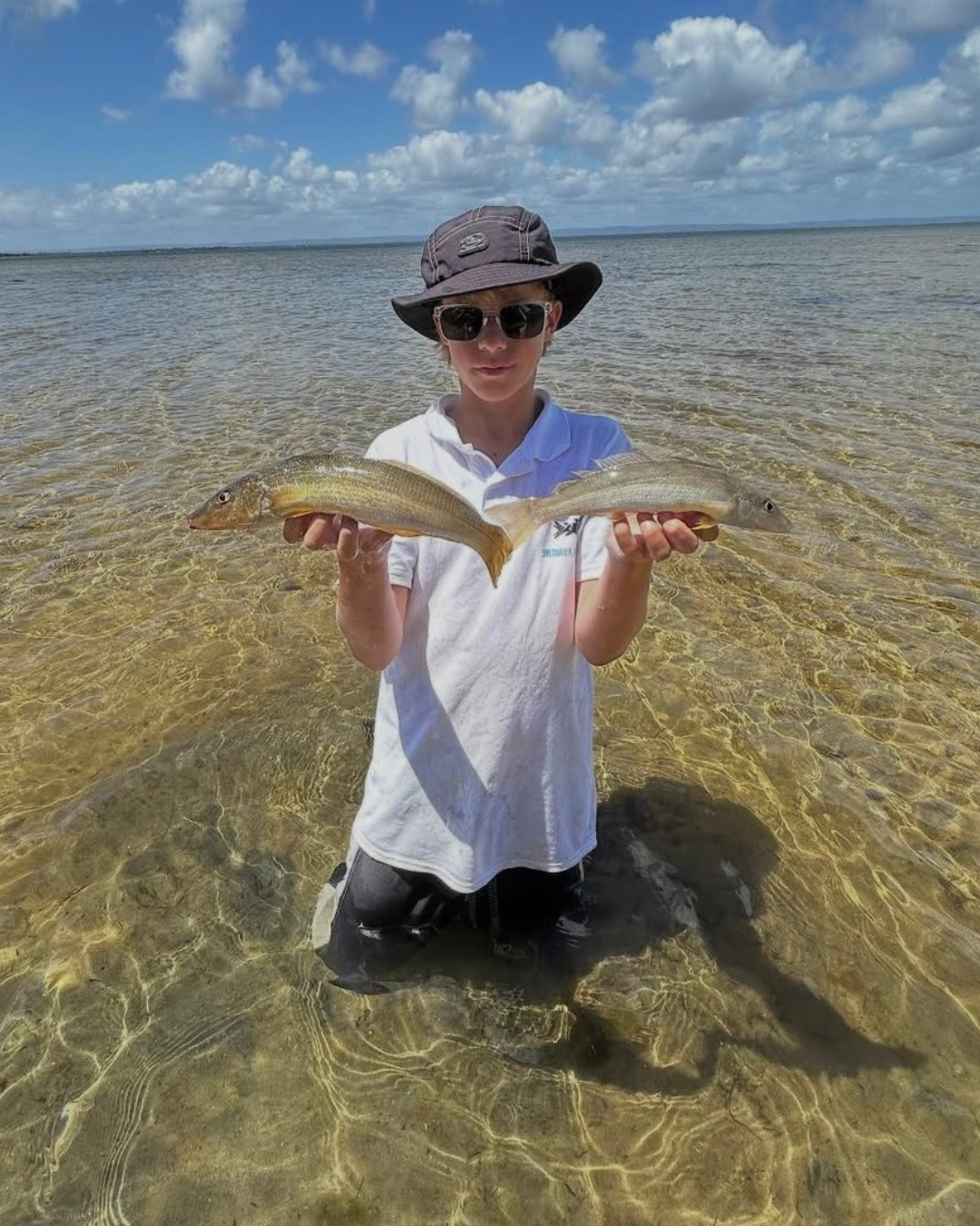 Mitch with a solid pair of estuary YFW