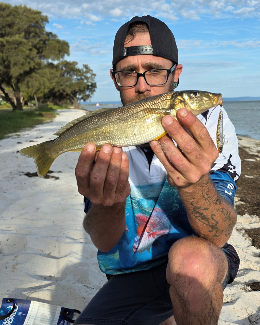 Tory with a 35cm YFW