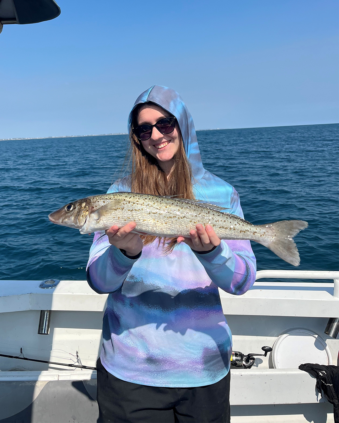 Angler with King George whiting caught in Peel region waters