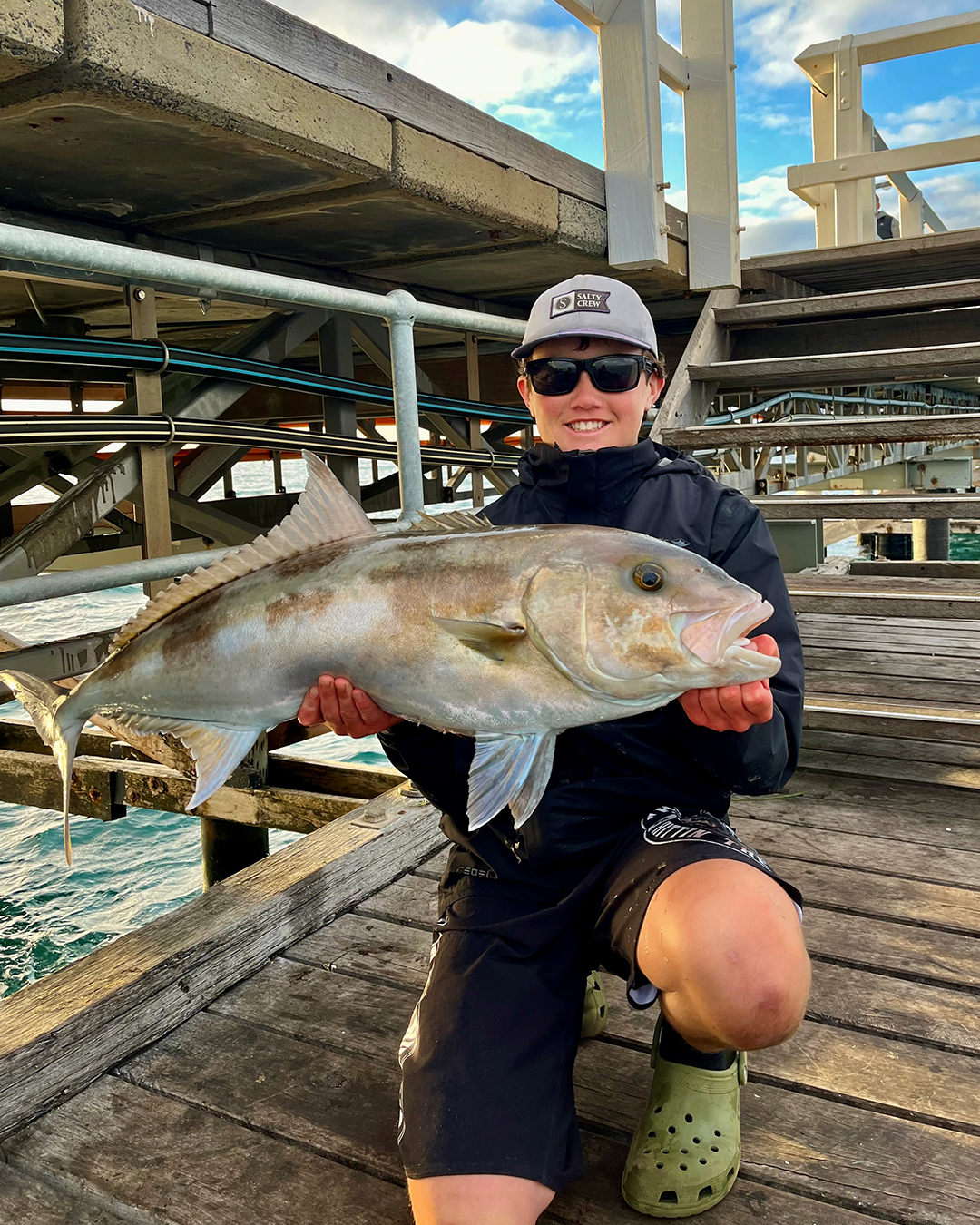 Anglers enjoying school holidays with inshore sambo catches in the Mandurah area